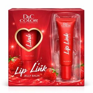 Lip Link Jelly Balm — Strawberry Red